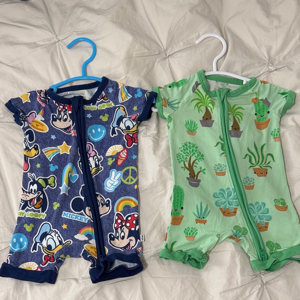 Little Sleepies Shorty bundle in 0-3 Months